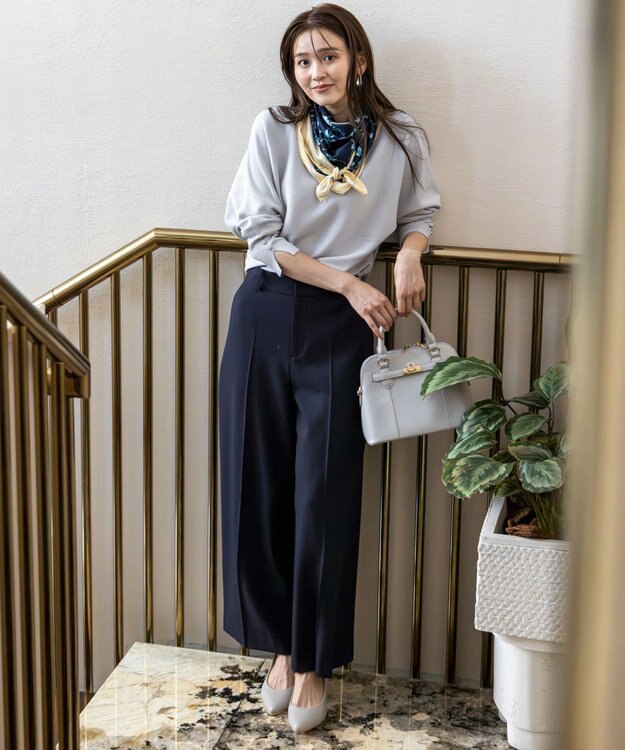 ANY SIS L CICA加工 ビューティドルマン ニット シルバー