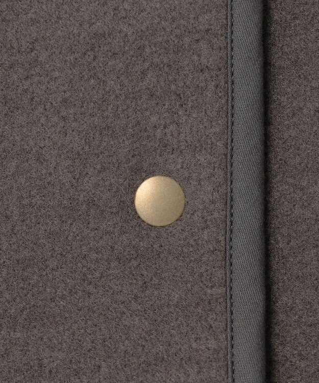 J.PRESS YORK STREET 【WOMEN】キルト×ジャージ ブルゾン グレー系