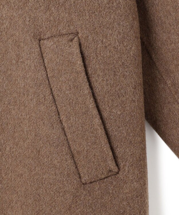 JOSEPH HOMME 【LEON掲載】【新素材】ウールキャメルリバー　ダブルブレストチェスターコート キャメル系