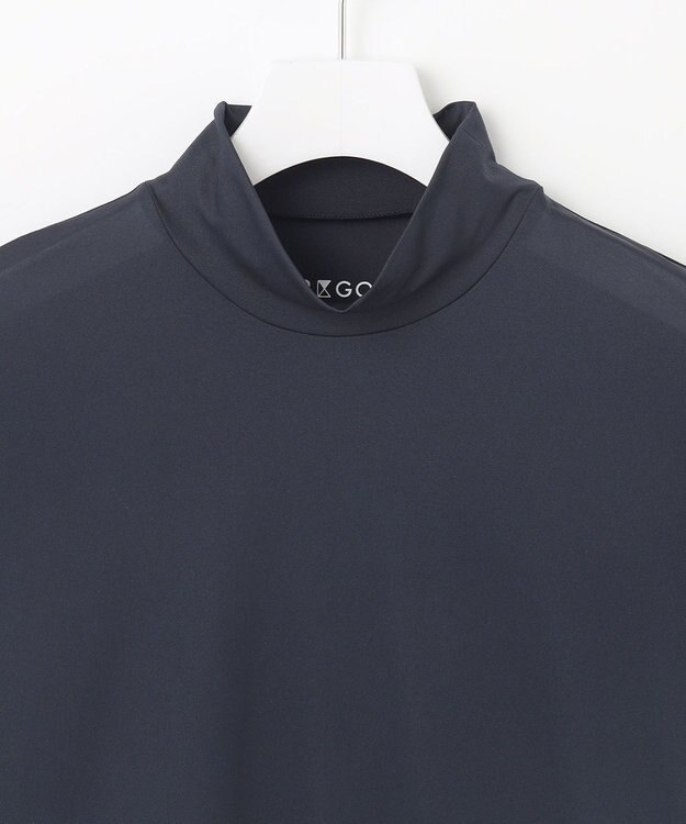 23区GOLF 【MEN】【吸水速乾/UVケア】30デニール 無地インナーシャツ ネイビー系