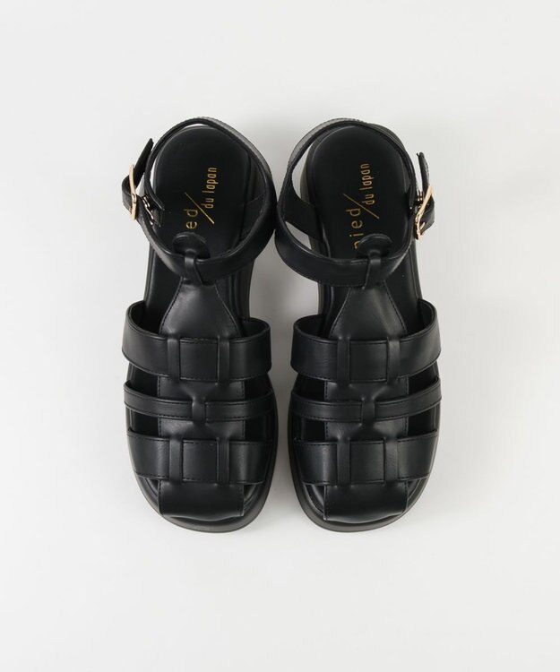 BONTRE 【pied du lapan/ピエドラパン】厚底グルカサンダル/50753ZI ブラック