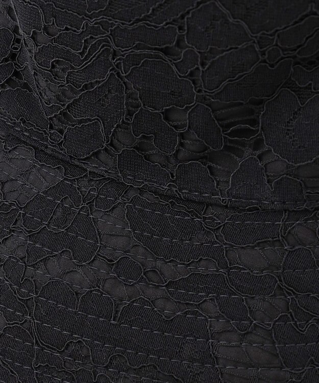 TOCCA 【リバーシブル・洗える】INSIDE LACE BUCKET HAT バケットハット ブラック系