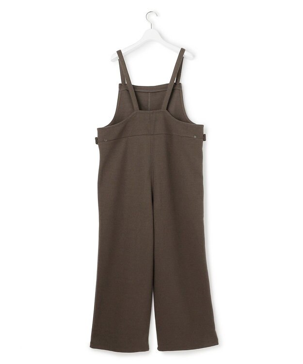 J.PRESS YORK STREET 【WOMEN】ウールライクジャージー オーバーオール ブラウン系