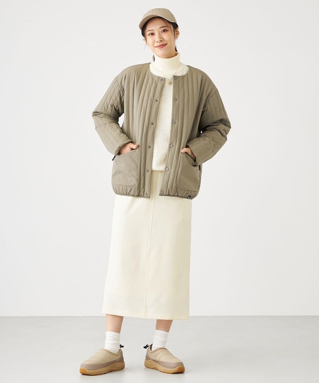 SHARE PARK LADIES プードルタートルニット アイボリー系