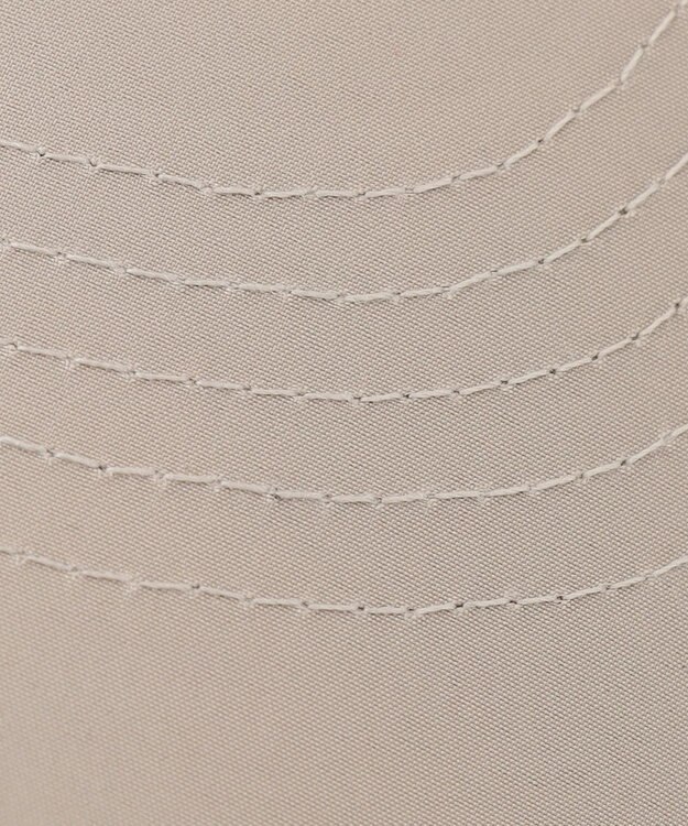 ANY 【UVケア/手洗い可/吸水速乾/ポケッタブル/サイズ調整可】プレート付キャップ グレージュ