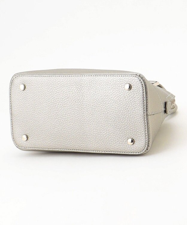 LA BAGAGERIE 【MONICA】2wayミニボストンバッグ ガンメタリック