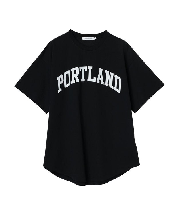AMERICAN HOLIC ＰＯＲＴＬＡＮＤカットチュニック Black