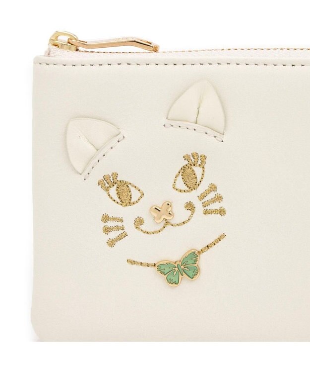 ANNA SUI TITIソフト 薄マチ長財布 アイボリー