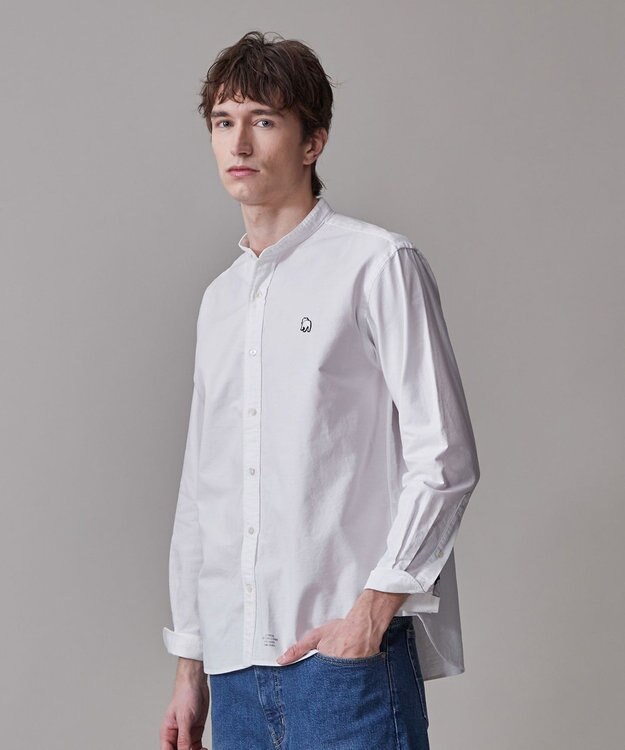 J.PRESS MEN 【IVY COLLECTION】【毎シーズン大好評】バックブル オックスガーメントダイ シャツ ホワイト系