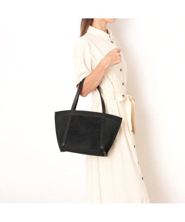 UNBILLION ペルケ perche / 撥水リバーシブルトートS ブラック