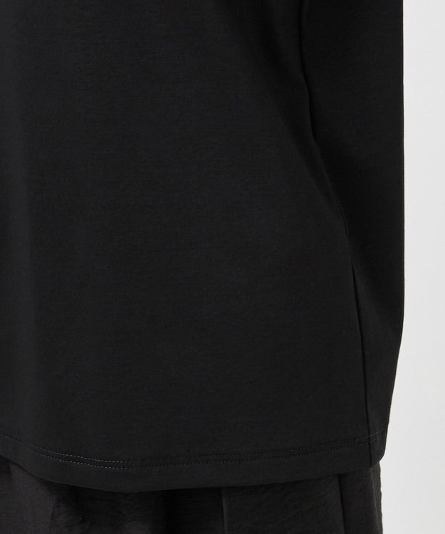 23区 S 【GOLD LABEL】エンブロイダリー コンビ TEE ブラック系