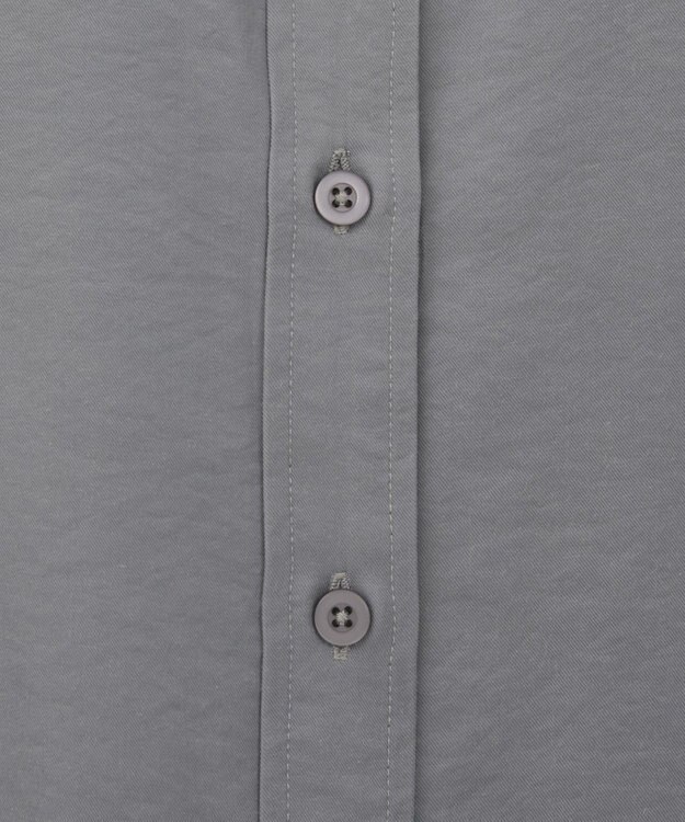 CRAFT STANDARD BOUTIQUE オーバーサイズサテンシャツ Gray