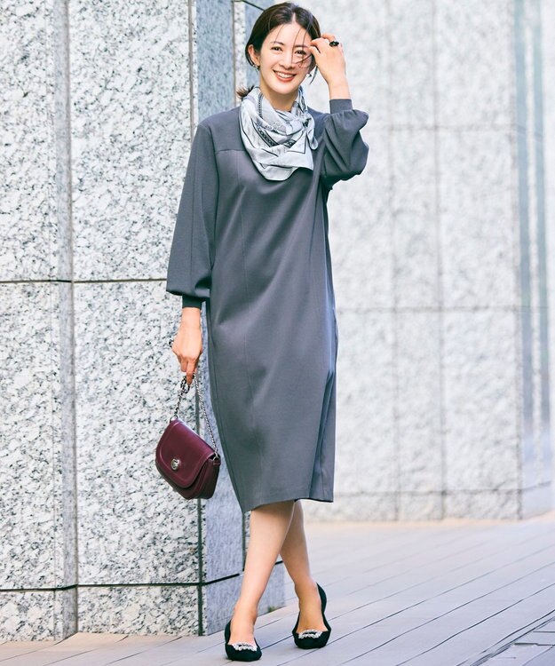 23区 【APPLAUDIR】ビジューフラットパンプス ブラック系