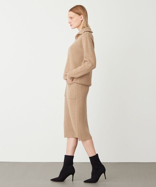 BEIGE， DOUAI / ニットスカート Caramel