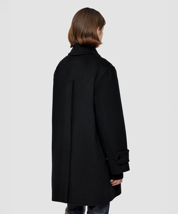 JOSEPH ソフトウールカシミヤコート Black