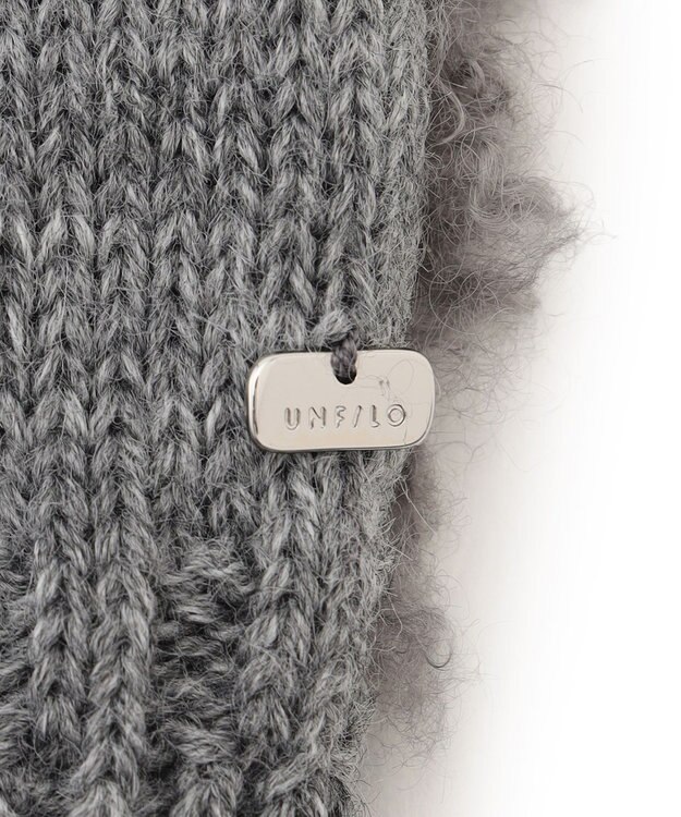 UNFILO フェイクファー グローブ グレーシャギー