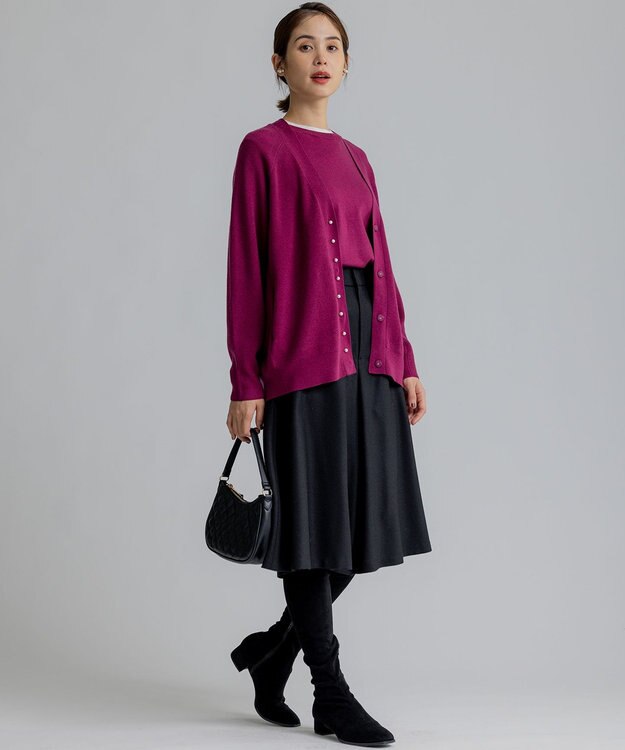 組曲 L 【WEB限定】リラクシーツインニットセット ローズ系