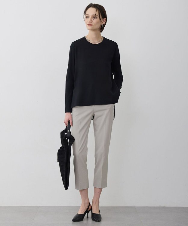 ICB L 【先行予約】LooseWeave クロップドパンツ トープ