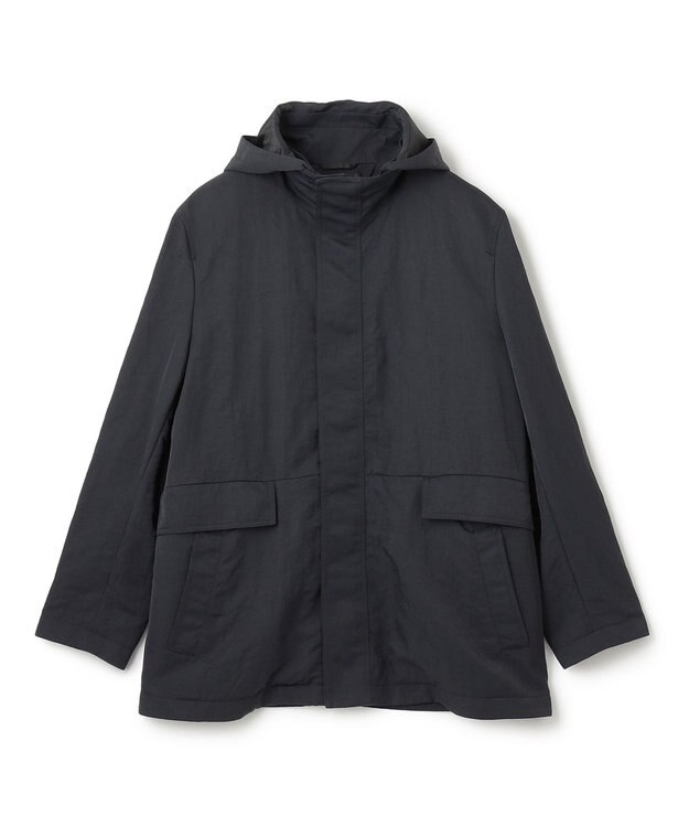 JOSEPH HOMME ナイロンスナバック　フードコート ブラック系