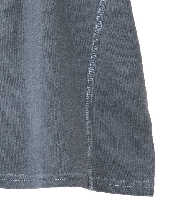 CRAFT STANDARD BOUTIQUE ヴィンテージ加工ロゴプリントノースリーブＰＯ Black