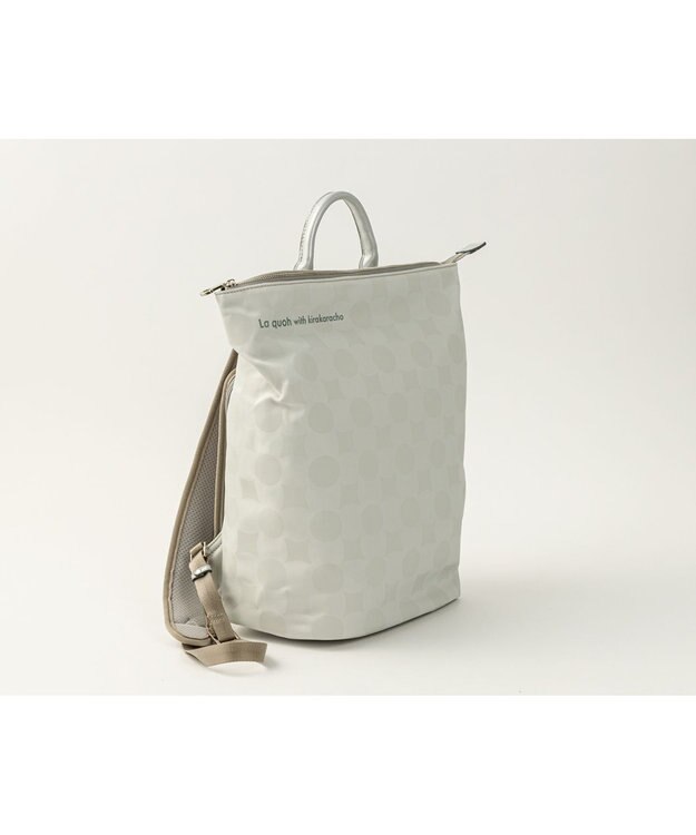 MIYABIYA La quoh with kirakaracho ミディアムリュック 月白(つきしろ)