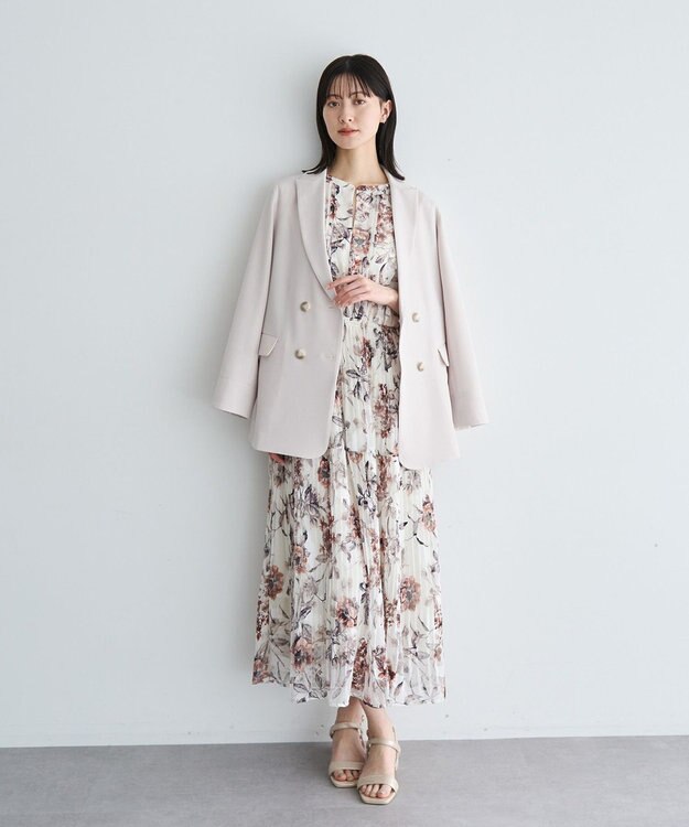 YECCA VECCA ダブルブレストジャケット Light Beige