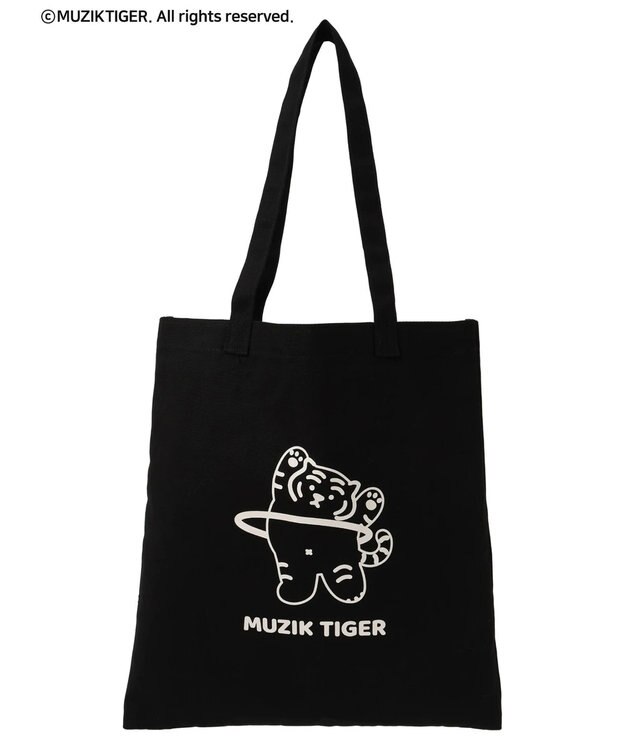 Green Parks ムジークタイガー／カラフルトートＢＡＧ Black