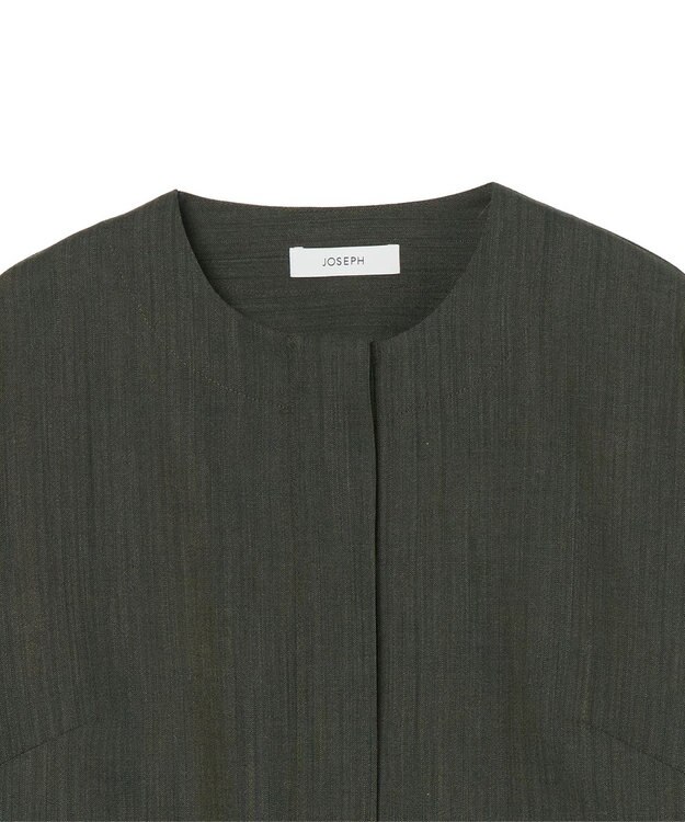 JOSEPH ライトウール　ブラウス Palm Leaf Melange