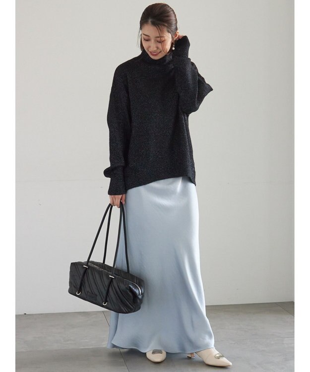 Te chichi MIXラメニット ブラック