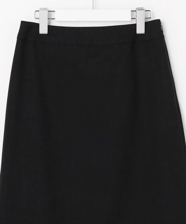 J.PRESS LADIES 【リクルート対応】セラータカームスキン スカート ブラック系