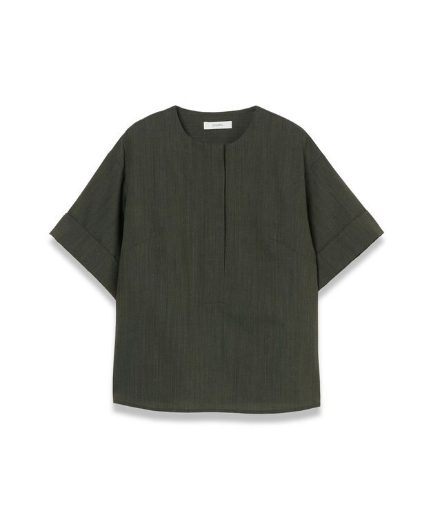 JOSEPH ライトウール　ブラウス Palm Leaf Melange