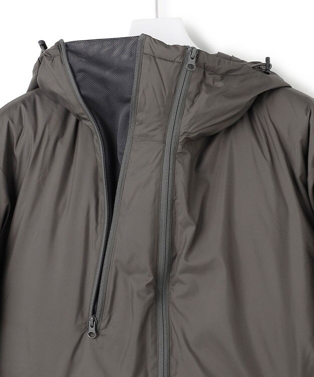 J.PRESS YORK STREET 【UNISEX】フーデット ダウンジャケット グレー系