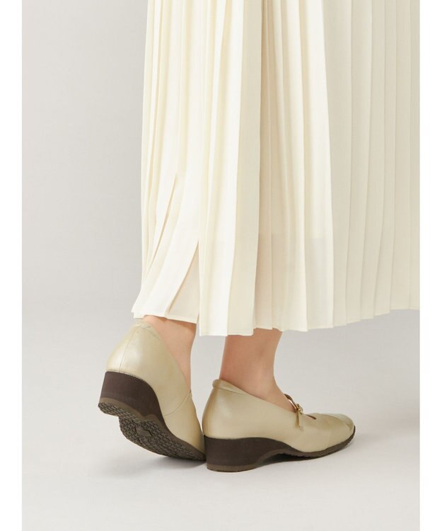 ASICS WALKING ペダラ WC082B 3E ヒール高4.0cm グレー系