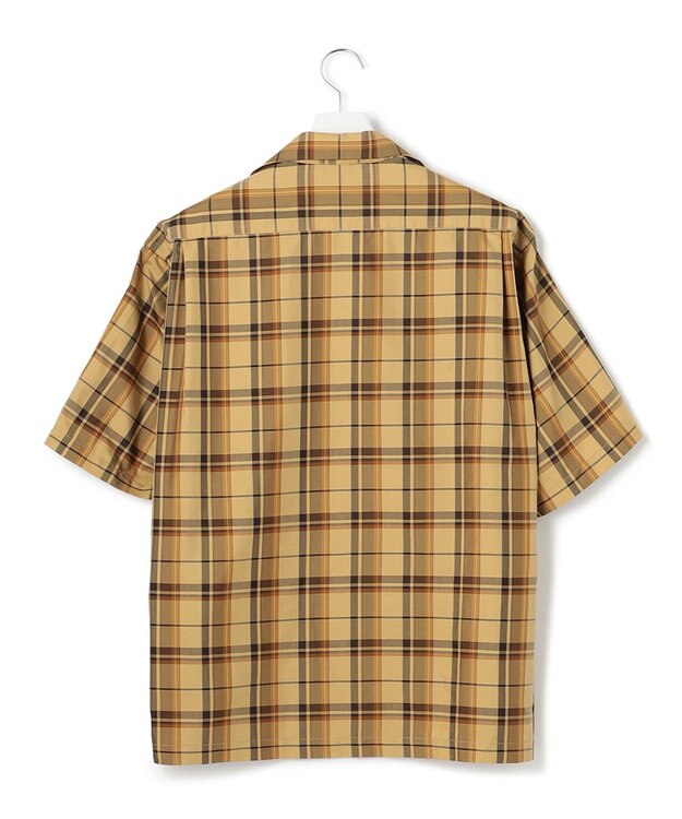 J.PRESS YORK STREET 【UNISEX】ツイルチェック シャツ オレンジ系3