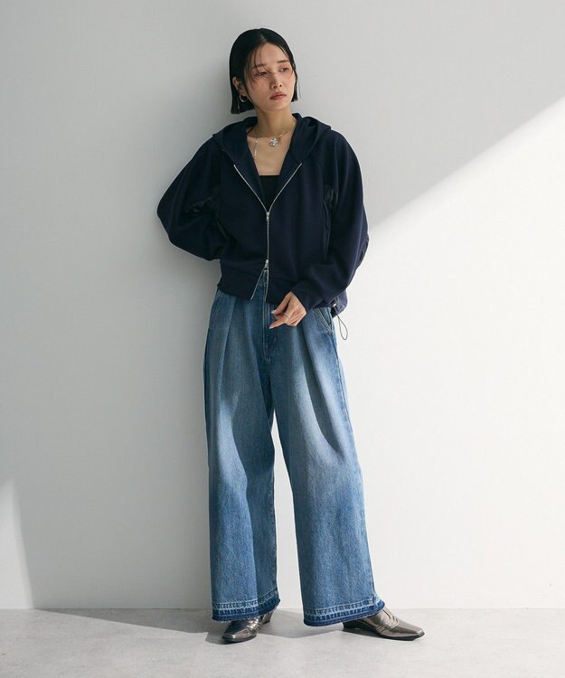 Green Parks ダンボールドッキングｚｉｐパーカー Navy