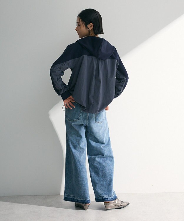 Green Parks ダンボールドッキングｚｉｐパーカー Navy