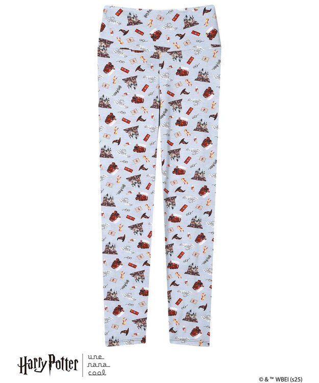 une nana cool 【ハリー・ポッターコラボ】 Harry Potter * une nana cool ハラマキ付きレギンス グレー