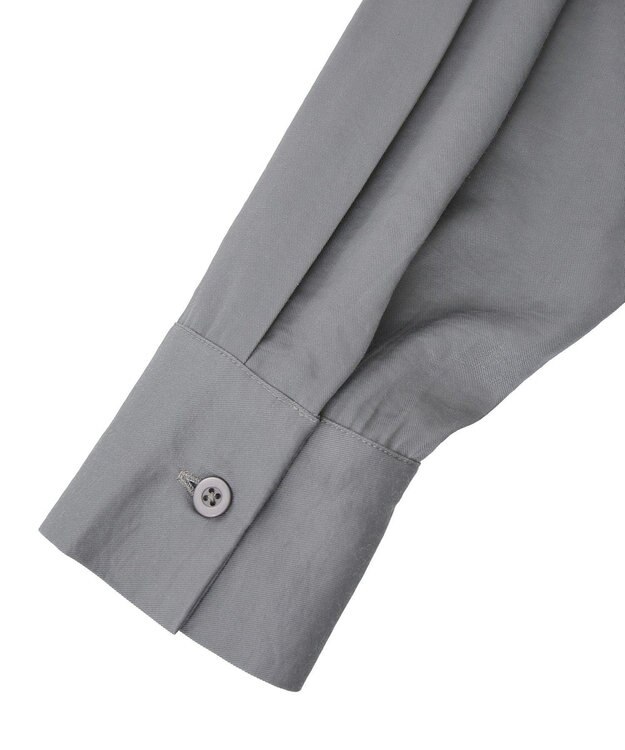 CRAFT STANDARD BOUTIQUE オーバーサイズサテンシャツ Gray
