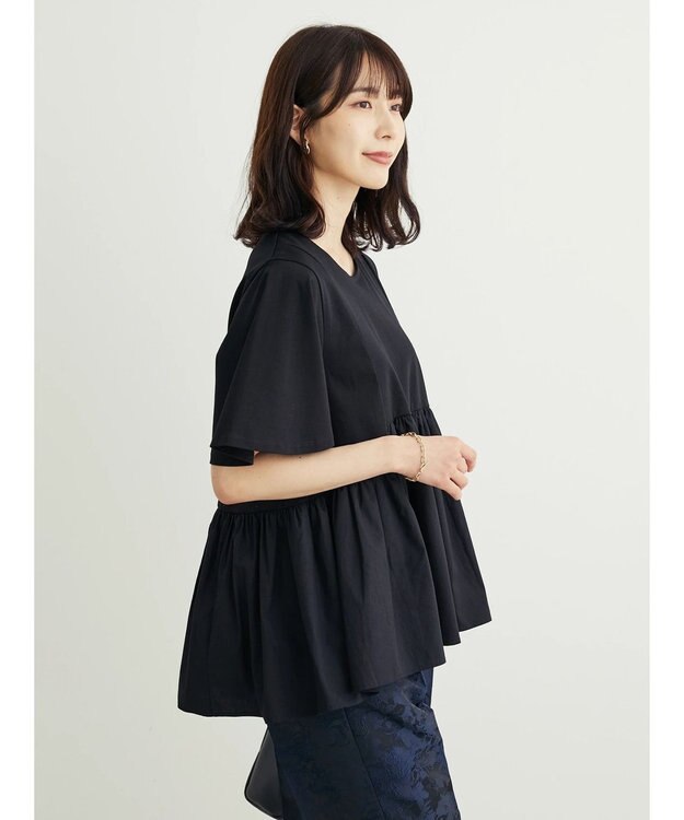 Green Parks ・ＥＬＥＮＣＡＲＥ　ＤＵＥイソザイキリカエプルオーバー Black