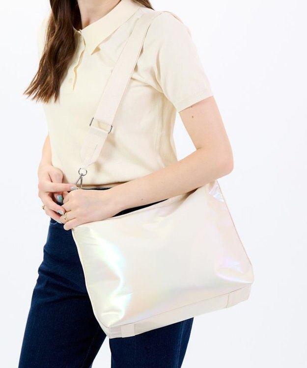 LeSportsac GRADIENT MEDIUM ZIP SHLDR/パーライズドグラディエントシャイン パーライズドグラディエントシャイン