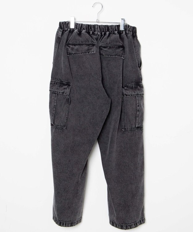 WEGO デニムカーゴパンツ ブラック