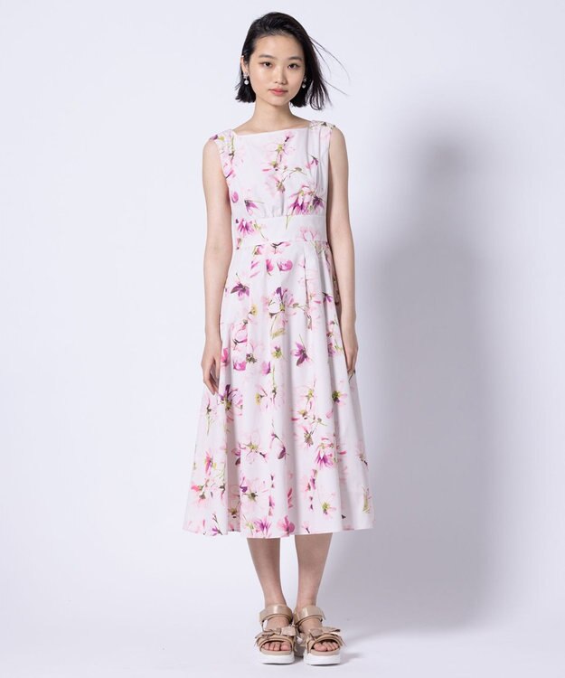 TOCCA 【美人百花掲載】【大人百花コラボ・00サイズあり・洗える・消臭】BLOOMING SPRING TIME ドレス [大人百花コラボ]ピンク系