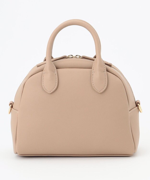 UNBILLION cachecache / WEB限定2wayラウンドミニボストンバッグ ベージュ