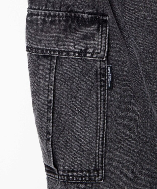 WEGO デニムカーゴパンツ ブラック