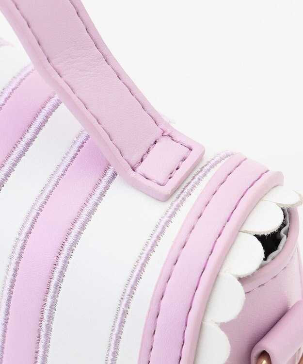 ANY KIDS 鍵盤モチーフ2WAYバッグ ラベンダー