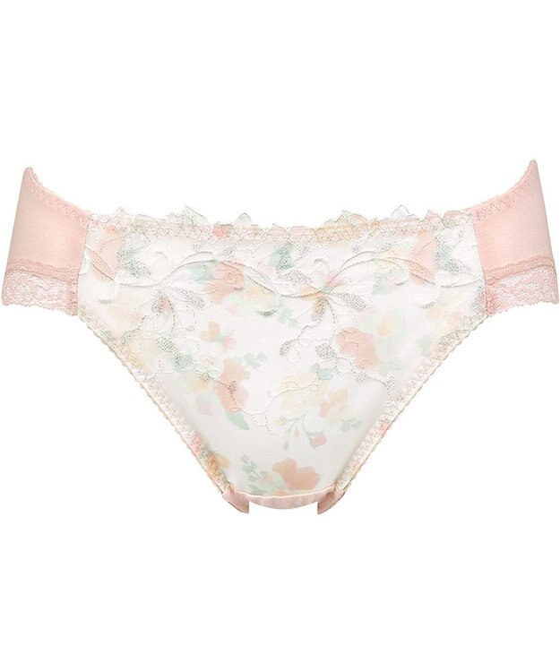 Wing ショーツ　【エアリーソフトブラ】　身生地部オーガニックコットン混　KB2202とペア　はきこみ丈あさめ　ウイング／ワコール　KF2852 オレンジ