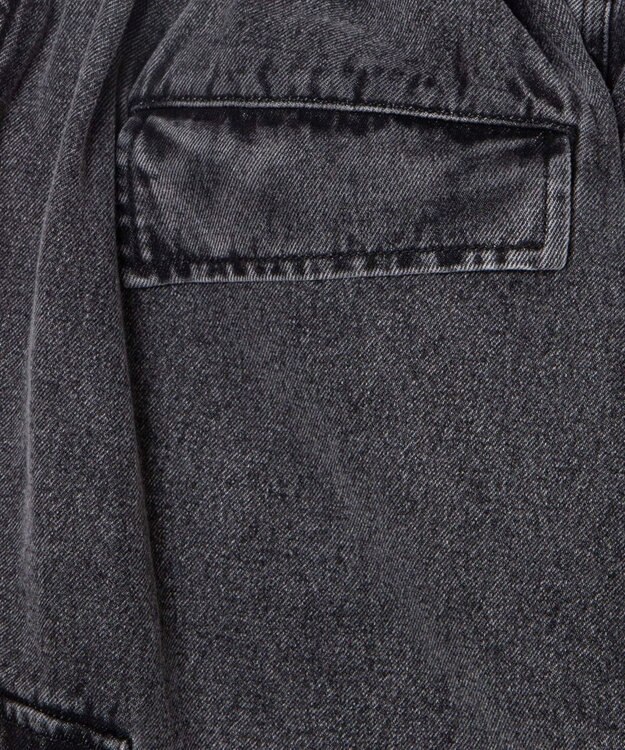 WEGO デニムカーゴパンツ ブラック