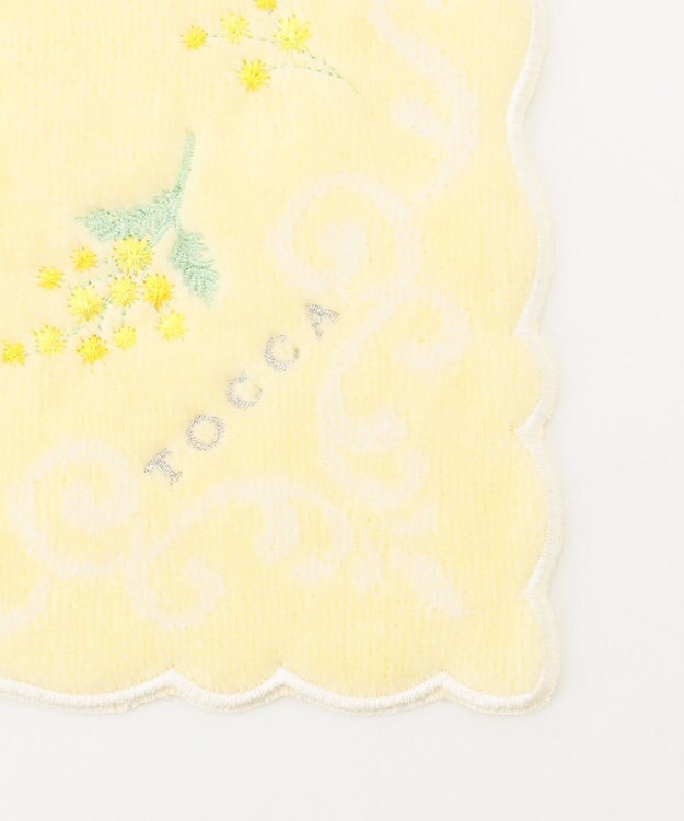 TOCCA ELEGANT YELLOW BOUQUET TOWELCHIEF タオルハンカチ イエロー系