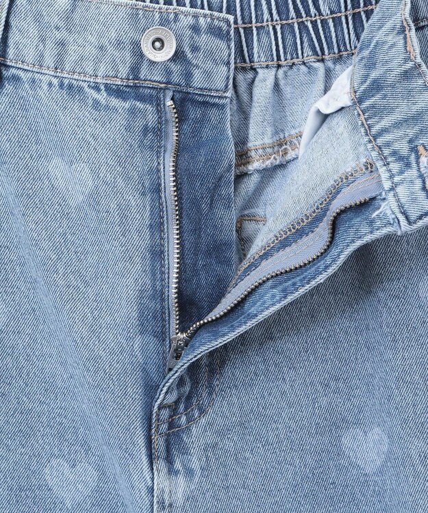 Green Parks ・ＳＵＧＡＲ　ＳＰＯＯＮ　ハート抜染ｐｔデニム Indigo