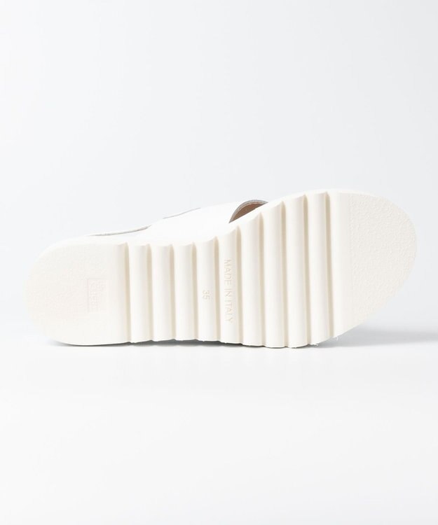 BONTRE 【LucaGrossi/ルカグロッシ】アシメトングサンダル ホワイト